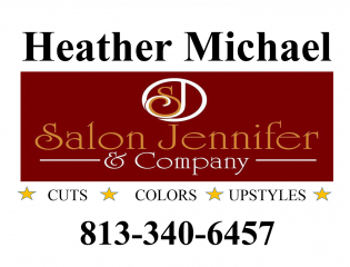 Heather Michael logo with number